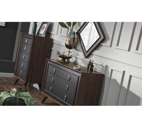 Узкий бельевой комод Алегро ALEG-28 Узкий бельевой комод Алегро ALEG-28