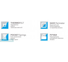 Матрас серии Soft Selection V-Guard 7 с независимым пружинным блоком Pocket Springs от Беллона