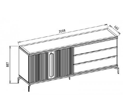 Буфет Монтего MONT-10