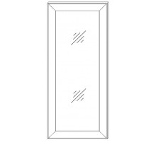 Зеркало для тумбы высокой Сиена (Бодега белый) Зеркало для тумбы высокой Сиена (Бодега белый)