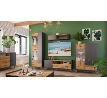 Гостиная Сканди 1 графит Гостиная Сканди 1 графит