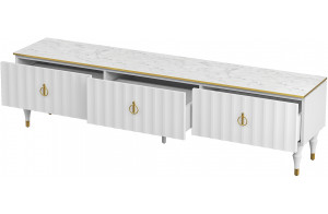 Тумба под ТВ Лоренсо МН-043-06 белая