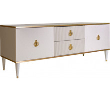 Тумба под телевизор с ящиками Rimini Solo РМТ-3 (s) (слоновая кость)